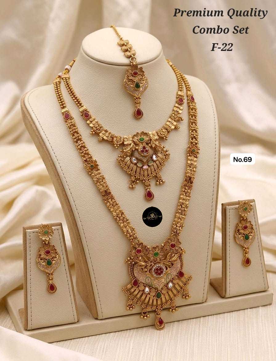 YNF Wholesale Brass Choker Necklaces KESH127 028 | Surat Manufacturer