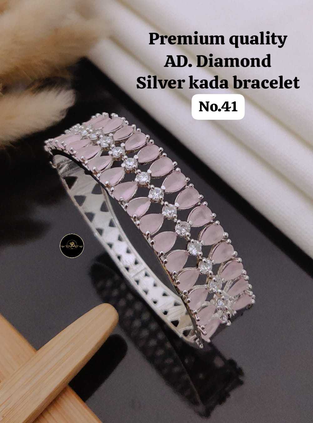 YNF Wholesale Brass AD Diamond Bracelet KESH127 039 | Surat Manufacturer