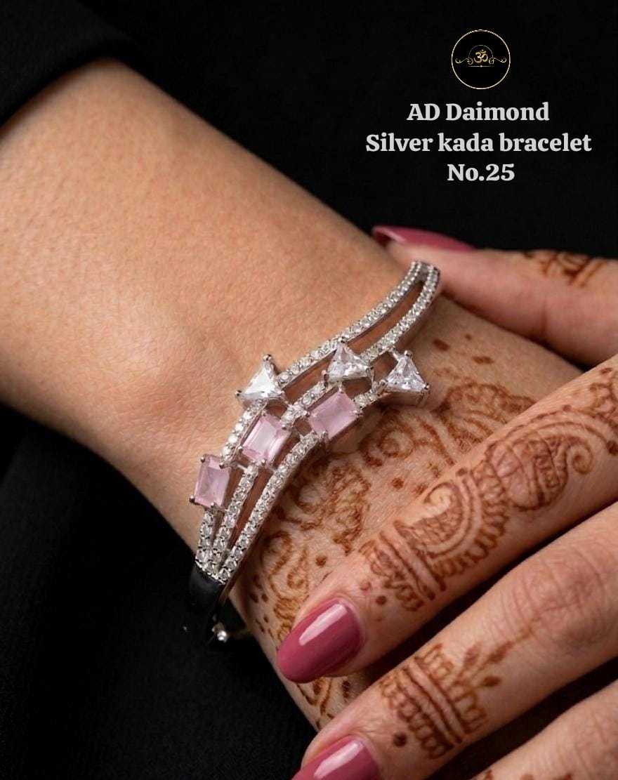YNF Wholesale Brass AD Diamond Bracelet KESH127 040 | Surat Manufacturer