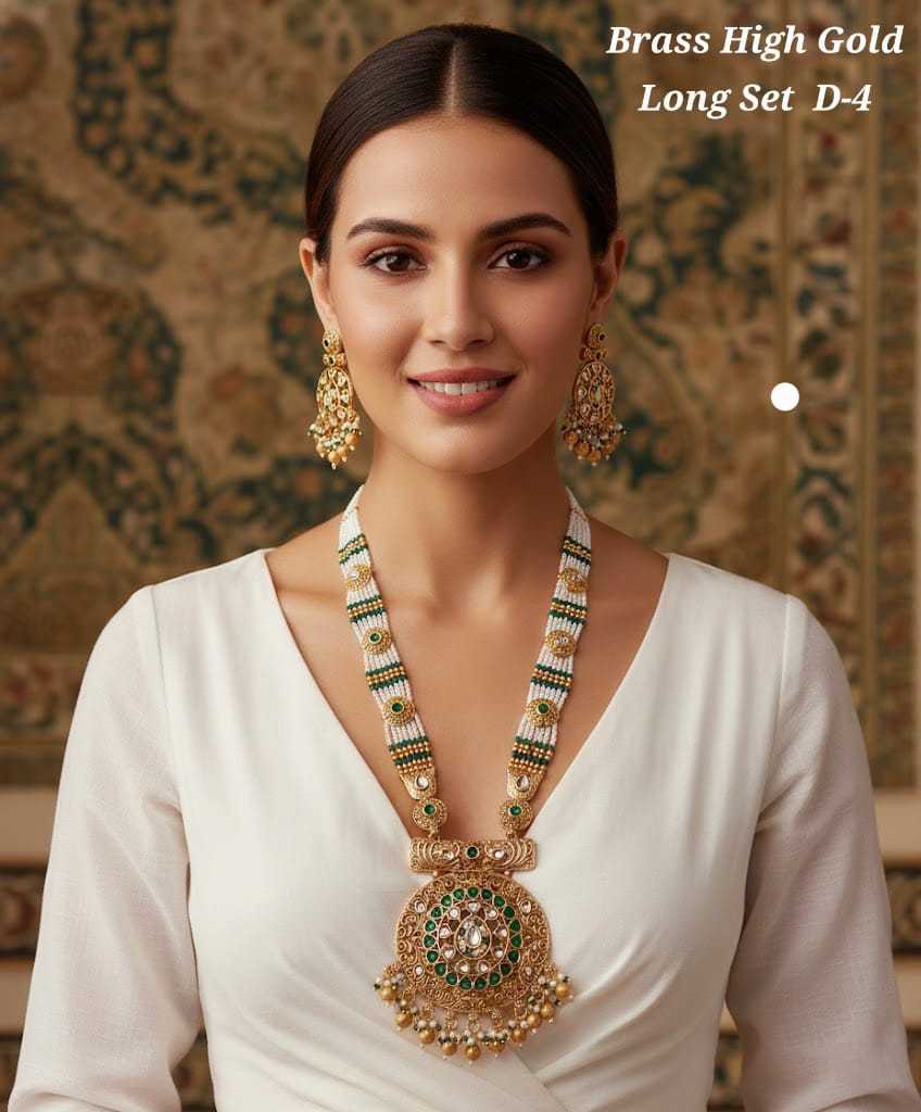 YNF Wholesale Brass Necklaces Set KESH193 243 | Surat Manufacturer
