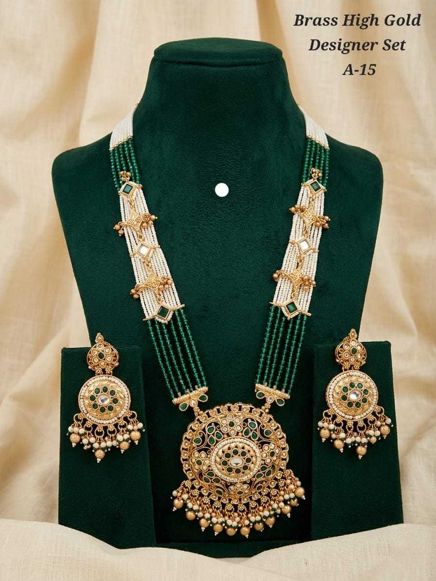 YNF Wholesale Brass Fancy Mala Necklaces KESH193 249 | Surat Manufacturer