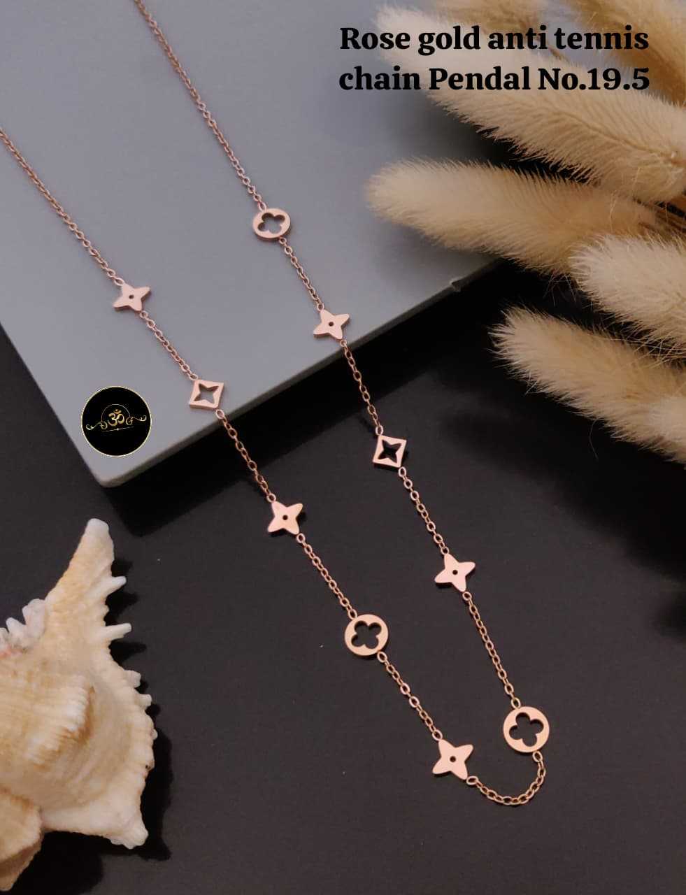 YNF Wholesale Brass Chain Pendant Set KESH127 001 | Surat Manufacturer