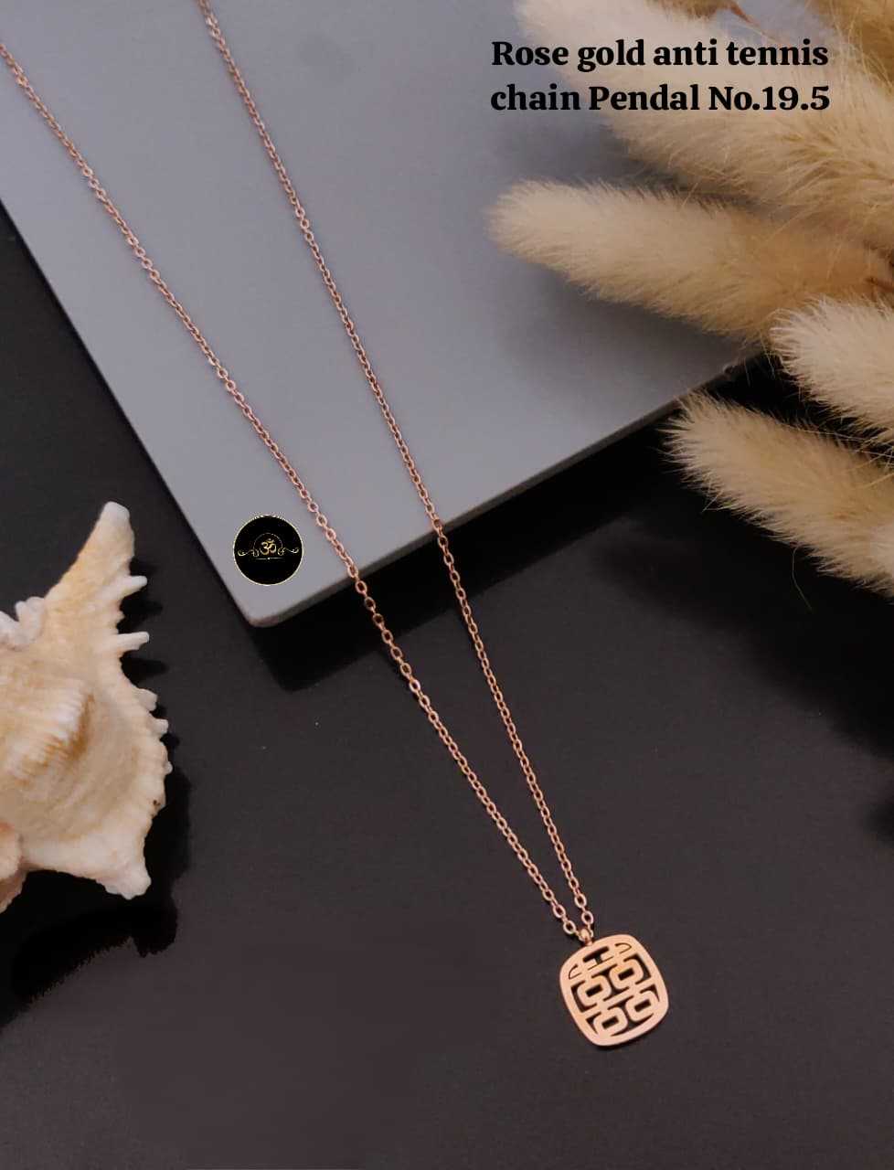 YNF Wholesale Brass Chain Pendant Set KESH127 001 | Surat Manufacturer