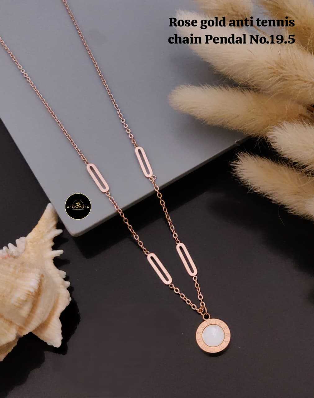 YNF Wholesale Brass Chain Pendant Set KESH127 001 | Surat Manufacturer