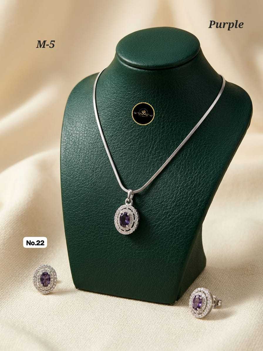 YNF Wholesale Brass AD Diamond Necklace KESH127 009 | Surat Manufacturer