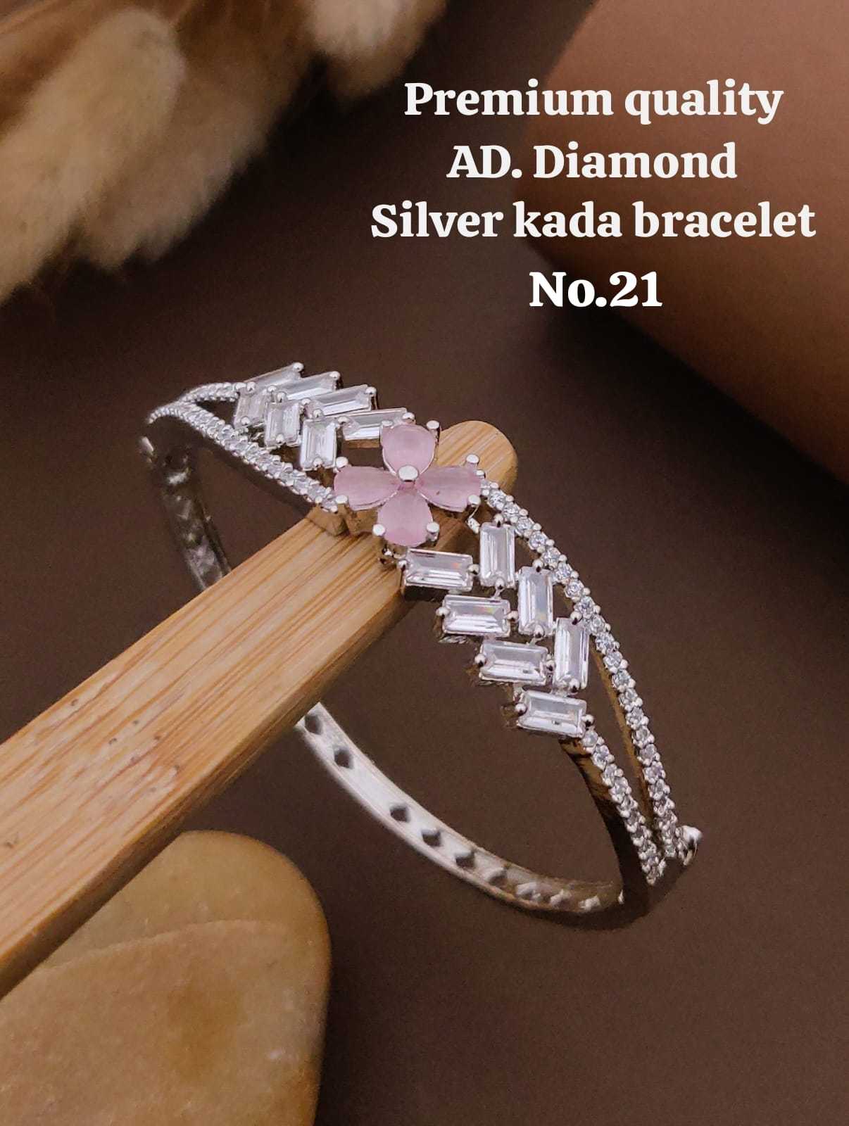 YNF Wholesale Brass AD Diamond Bracelet KESH127 010 | Surat Manufacturer
