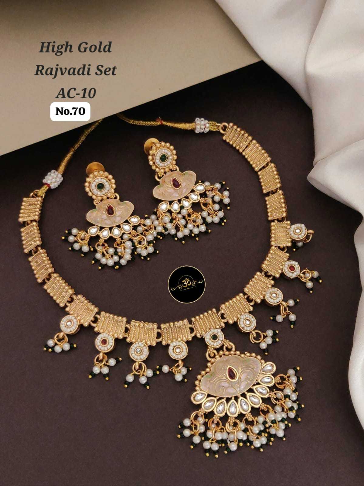 YNF Wholesale Brass Choker Necklaces KESH127 013 | Surat Manufacturer