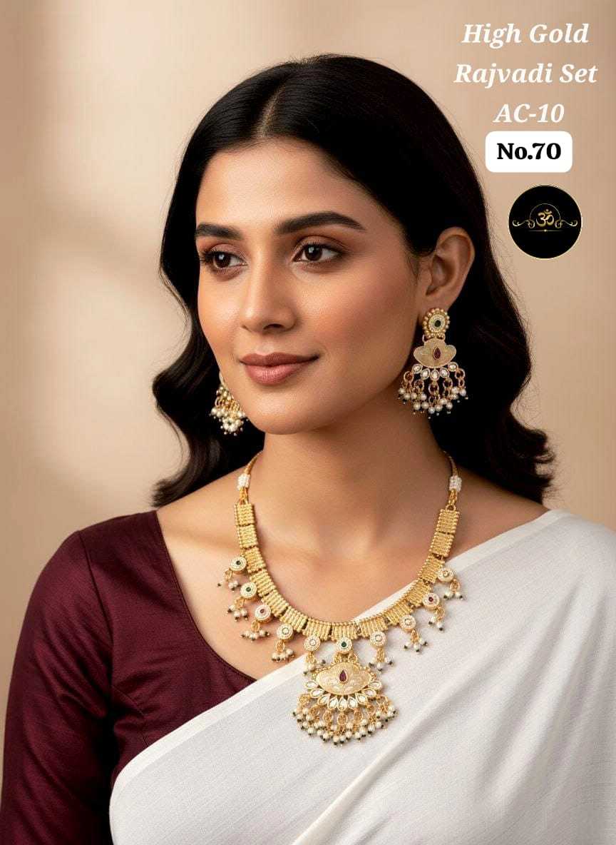 YNF Wholesale Brass Choker Necklaces KESH127 013 | Surat Manufacturer