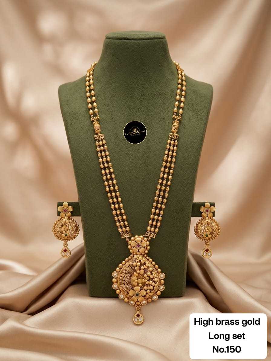 YNF Wholesale Brass Long Sets KESH127 024 | Surat Manufacturer