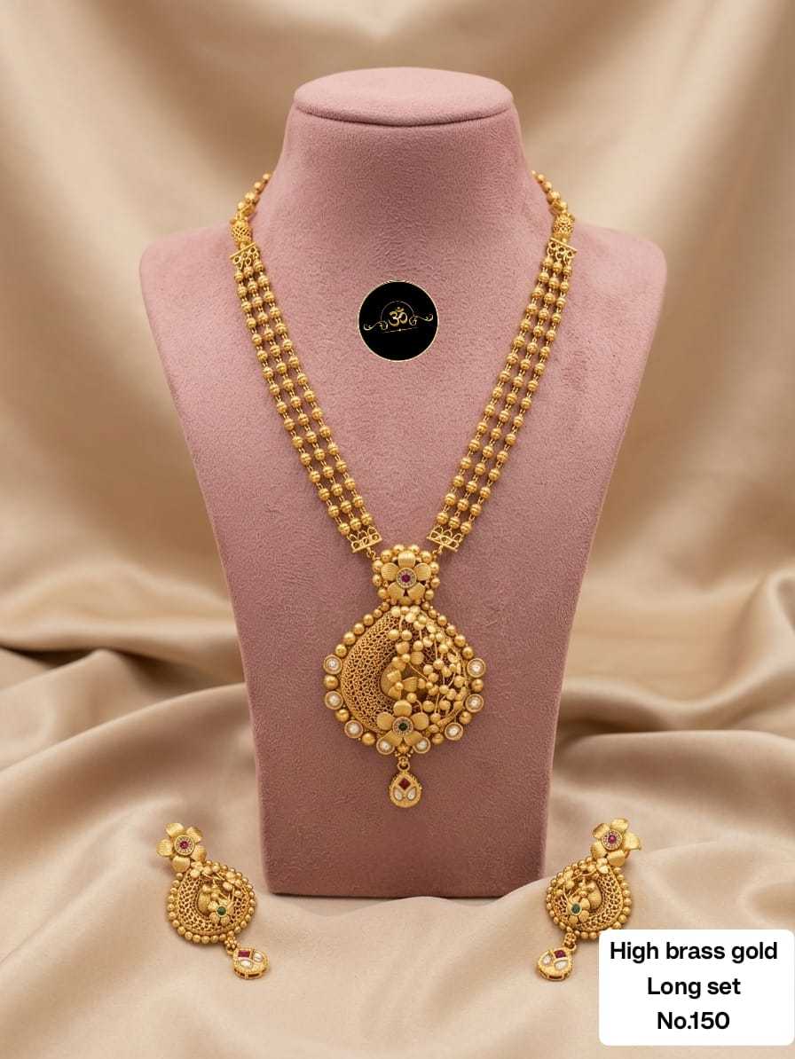 YNF Wholesale Brass Long Sets KESH127 024 | Surat Manufacturer
