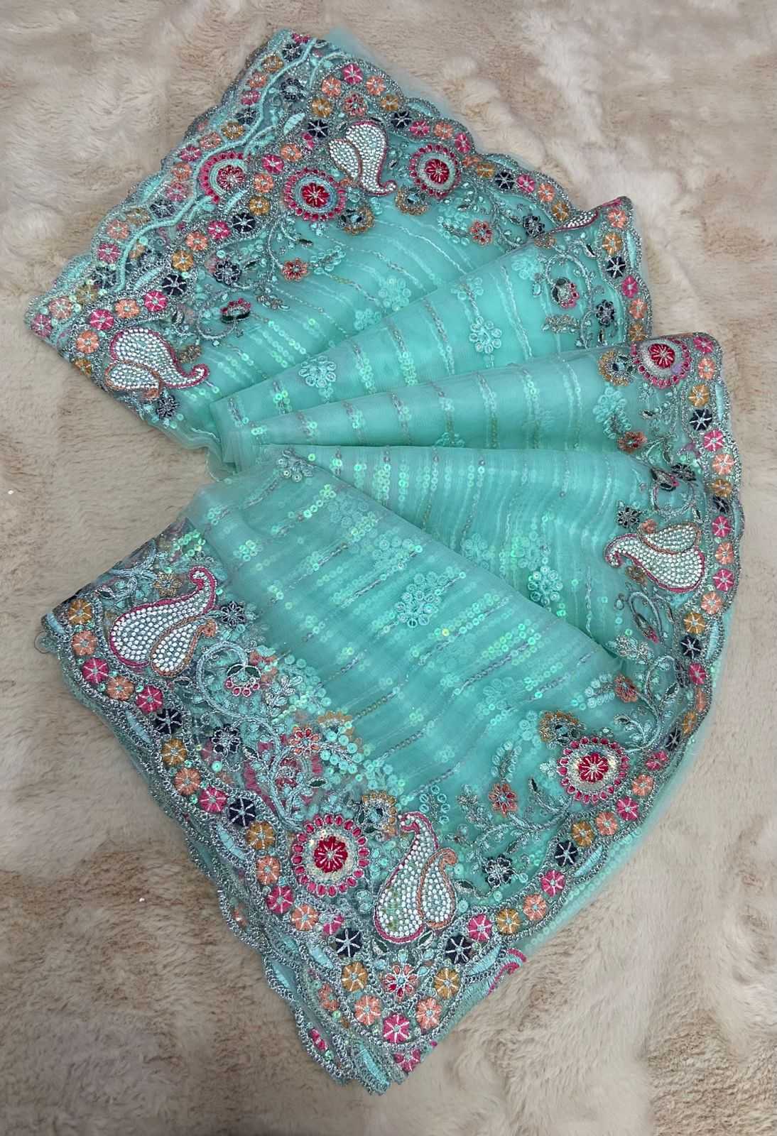 YNF Wholesale Butterfly Net Net Sarees KESH140 Divya | Surat Manufacturer