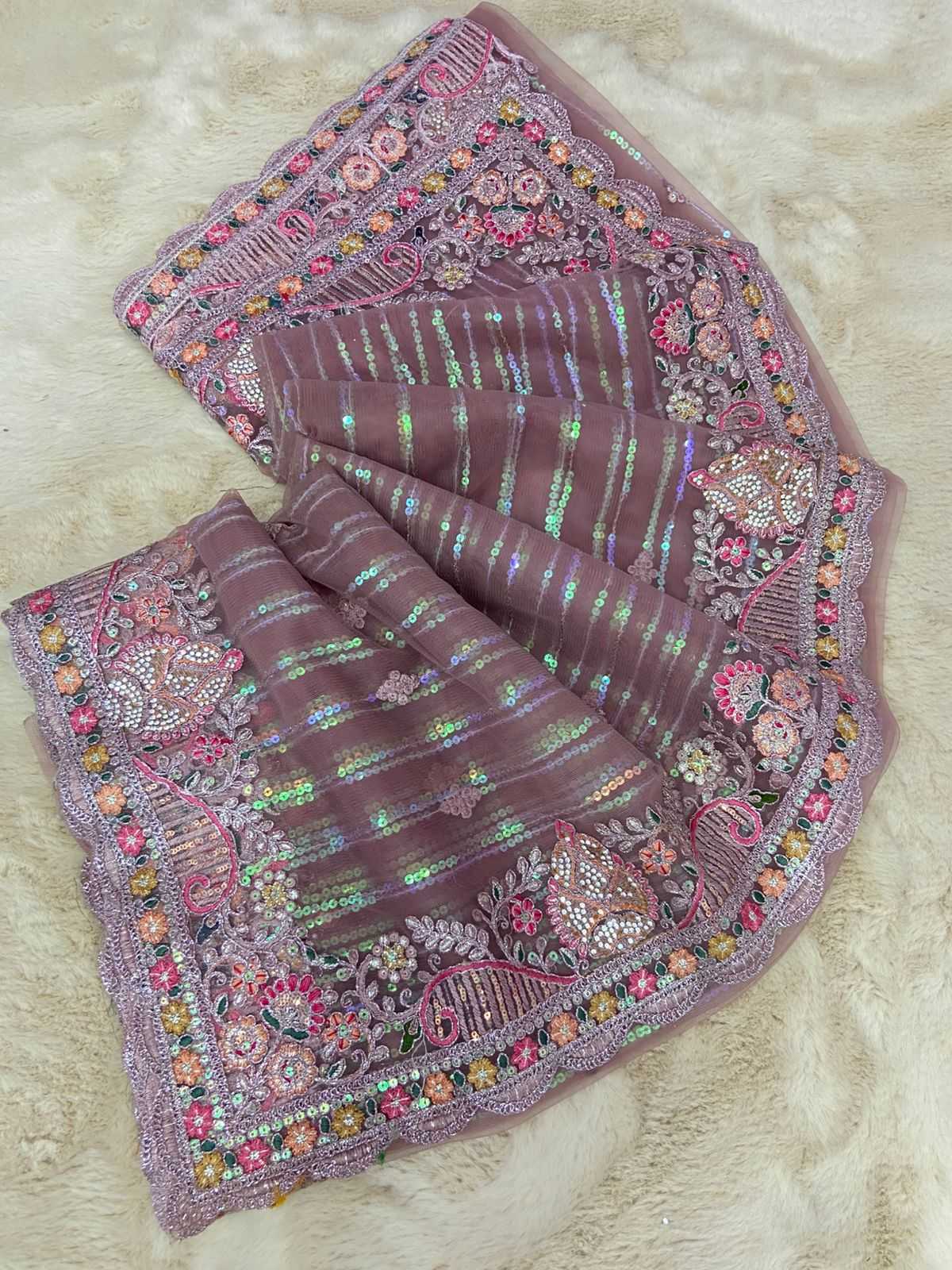 YNF Wholesale Butterfly Net Net Sarees KESH140 Divya | Surat Manufacturer