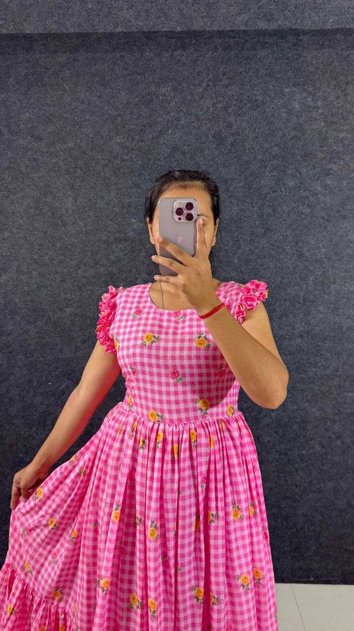 YNF Wholesale Chanderi Cotton    Midi Dresses KESH103 ALL | Surat Manufacturer