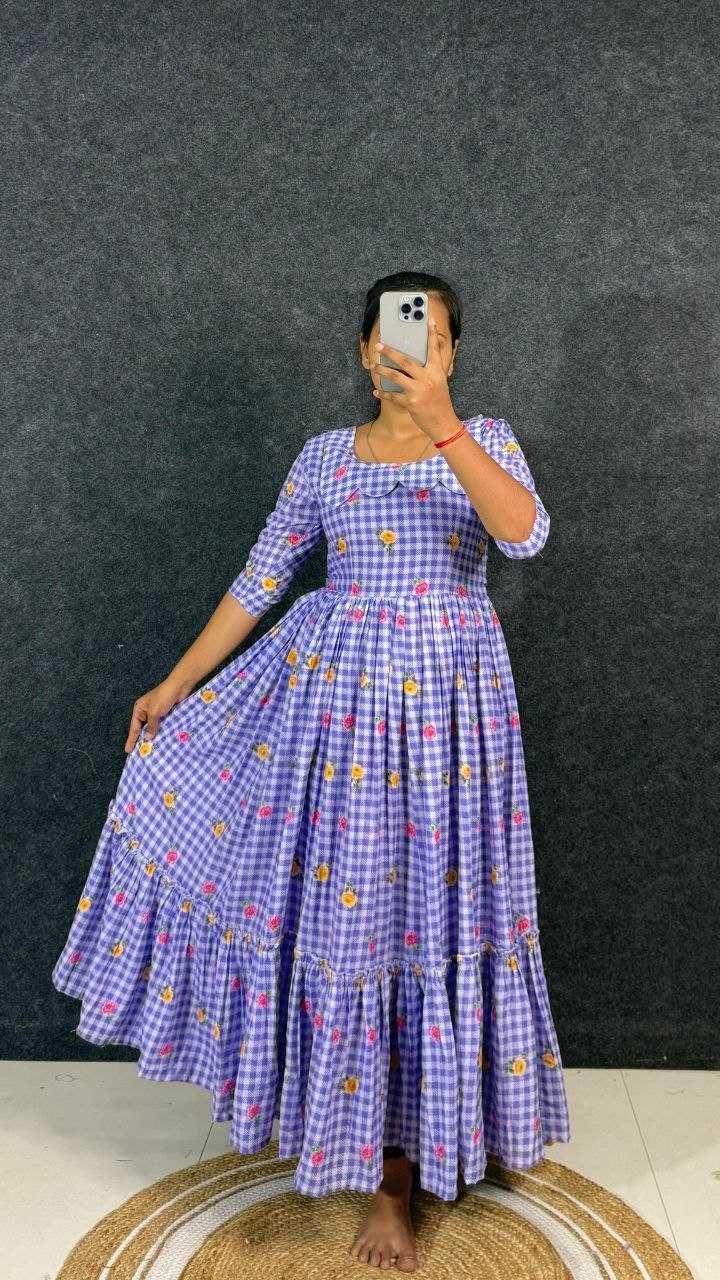 YNF Wholesale Chanderi Cotton    Midi Dresses KESH103 ALL | Surat Manufacturer