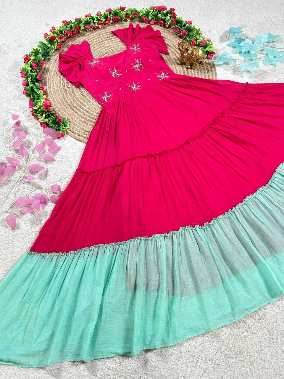 YNF Wholesale Chanderi Silk Designer dresses KESH505 Mul | Surat Manufacturer