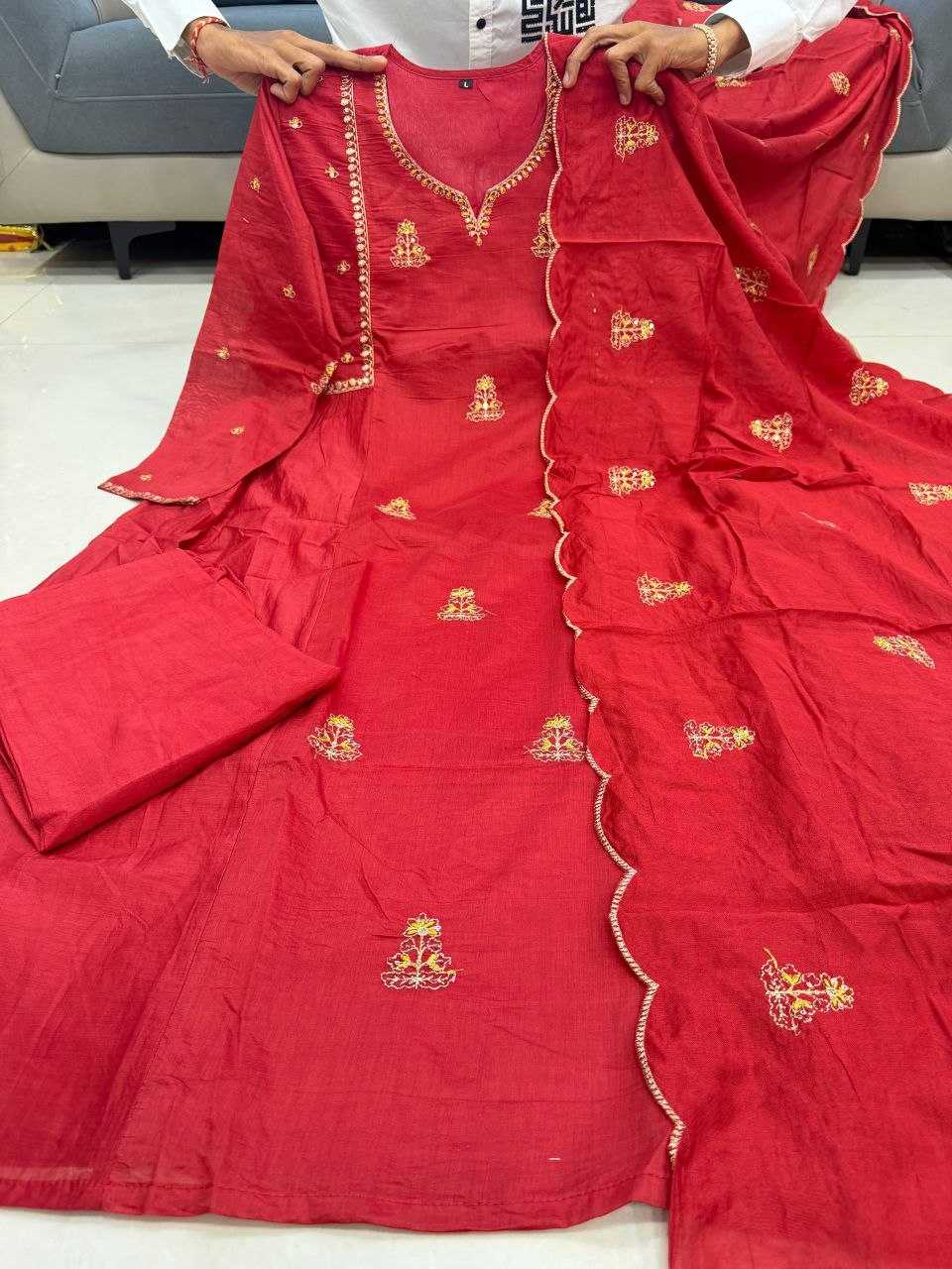 YNF Wholesale Chanderi Silk Printed Suits KESH640 PARI | Surat Manufacturer