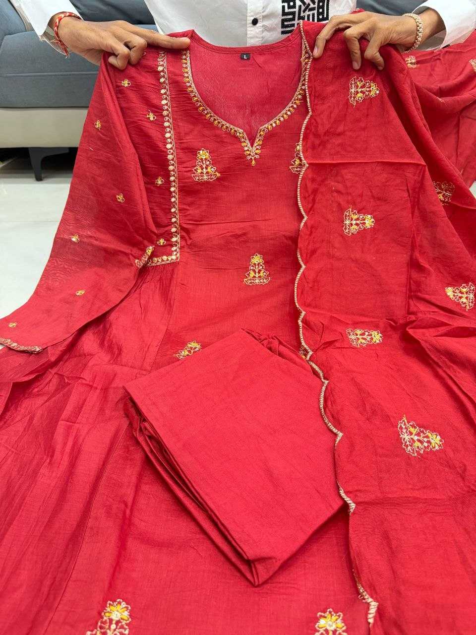 YNF Wholesale Chanderi Silk Printed Suits KESH640 PARI | Surat Manufacturer
