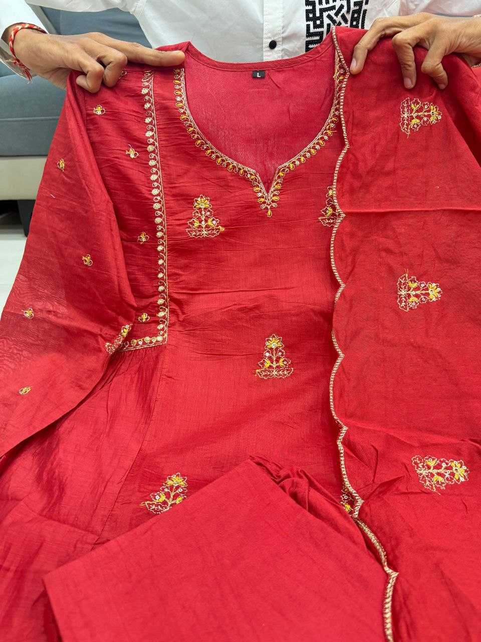 YNF Wholesale Chanderi Silk Printed Suits KESH640 PARI | Surat Manufacturer