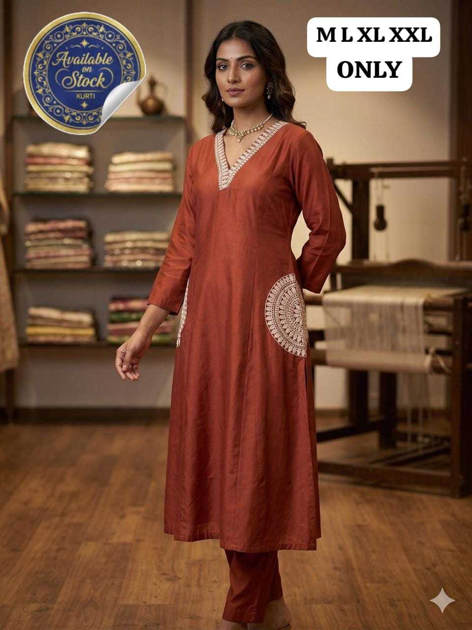 YNF Wholesale Chanderi Silk Designer Gowns KESH736 0254 | Surat Manufacturer