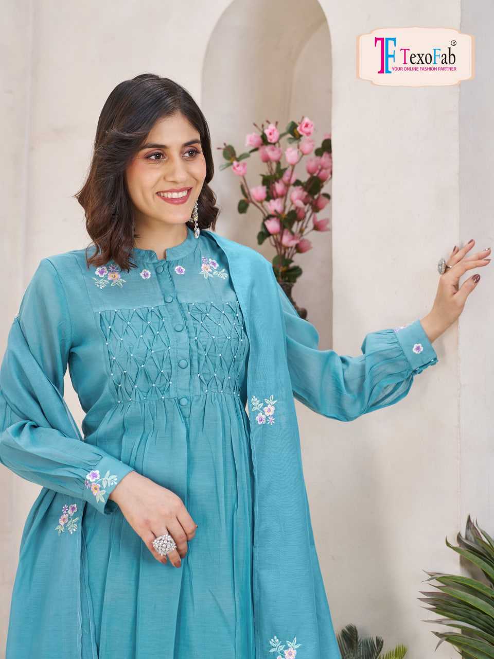 YNF Wholesale Chanderi Soft Ladies Salwar Suits KESH448 107 | Surat Manufacturer