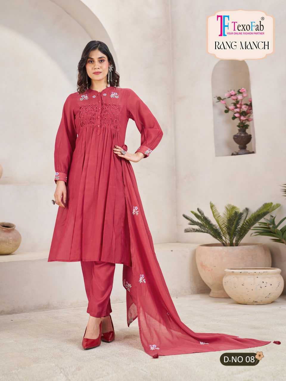 YNF Wholesale Chanderi Soft Ladies Salwar Suits KESH448 Rang Manch | Surat Manufacturer