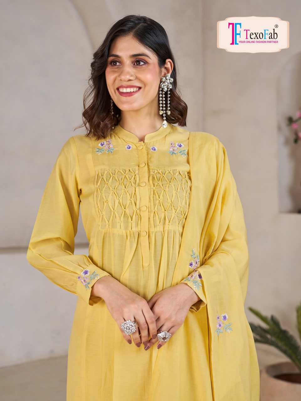 YNF Wholesale Chanderi Soft Ladies Salwar Suits KESH448 Rang Manch | Surat Manufacturer