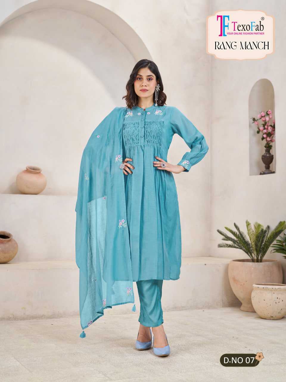 YNF Wholesale Chanderi Soft Ladies Salwar Suits KESH448 Rang Manch | Surat Manufacturer