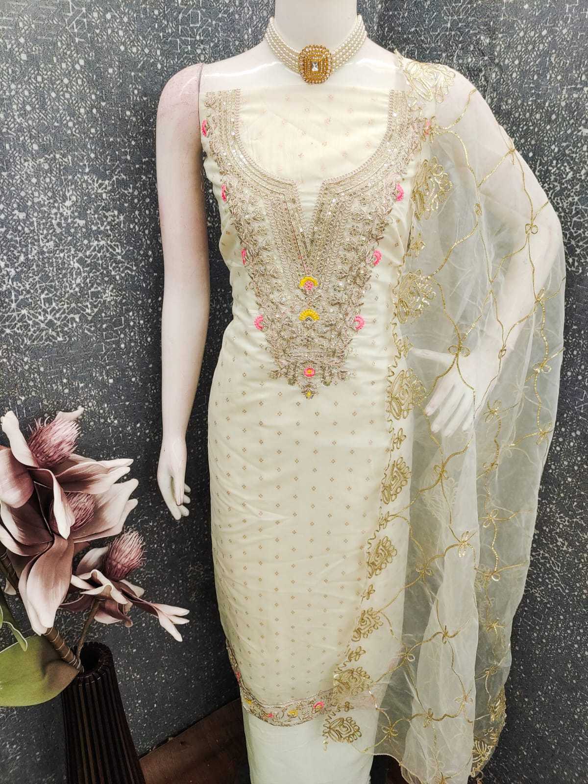 YNF Wholesale Chanderi Soft Embroidery Suits KESH648 1532 | Surat Manufacturer