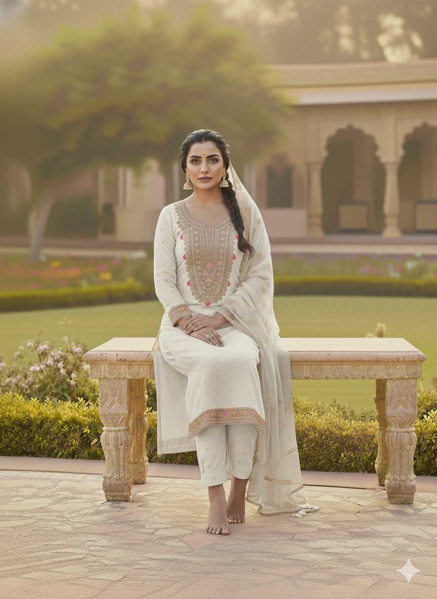 YNF Wholesale Chanderi Soft Embroidery Suits KESH648 1532 | Surat Manufacturer