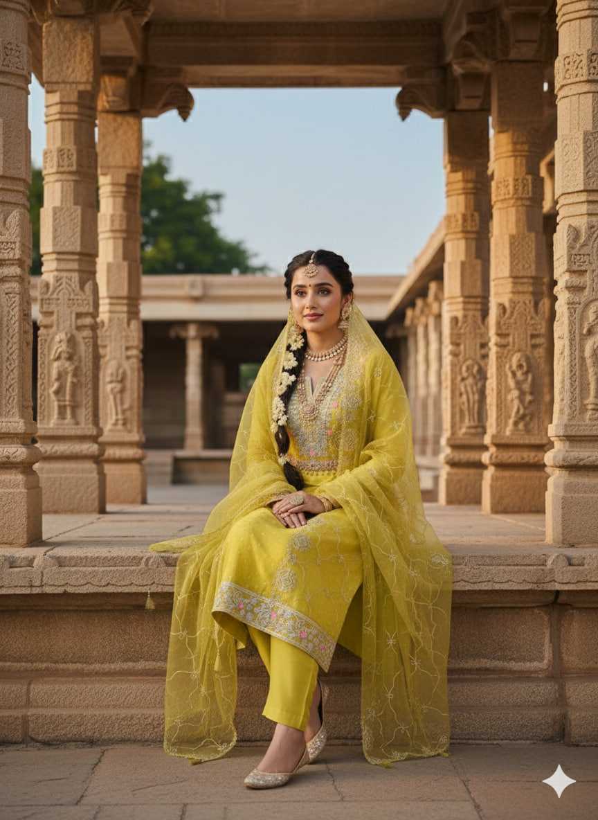YNF Wholesale Chanderi Soft Embroidery Suits KESH648 1532 | Surat Manufacturer