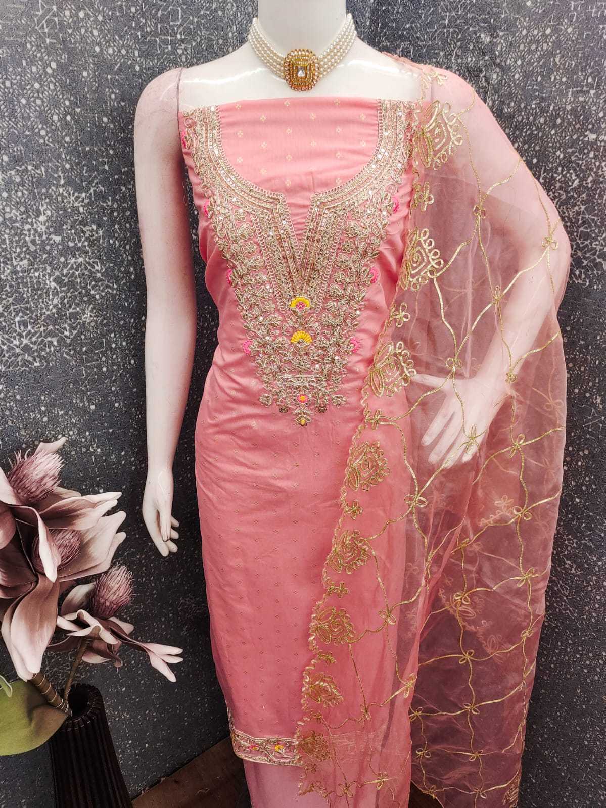 YNF Wholesale Chanderi Soft Embroidery Suits KESH648 1532 | Surat Manufacturer