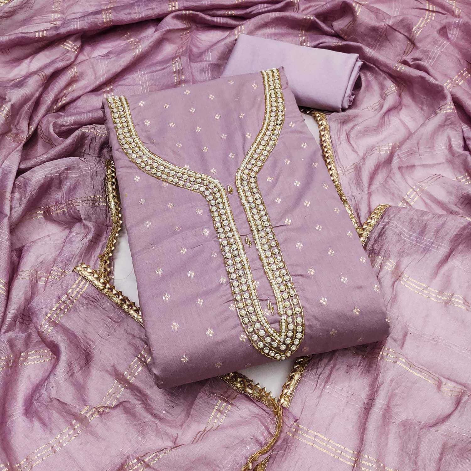 YNF Wholesale Chanderi Soft Embroidery Suits KESH648 1533 | Surat Manufacturer