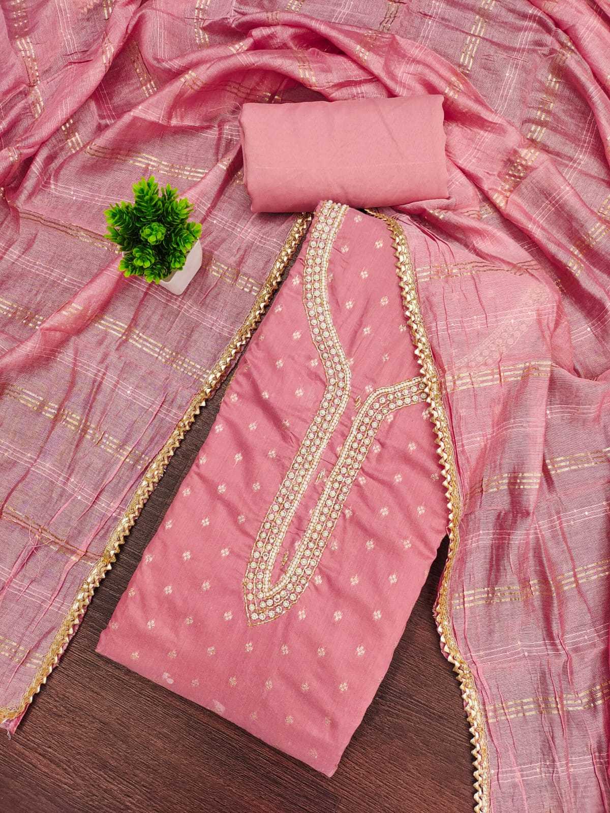 YNF Wholesale Chanderi Soft Embroidery Suits KESH648 1533 | Surat Manufacturer