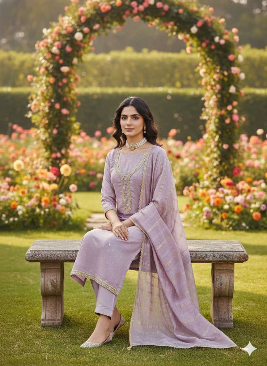 YNF Wholesale Chanderi Soft Embroidery Suits KESH648 1533 | Surat Manufacturer