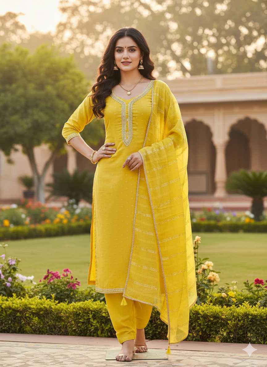 YNF Wholesale Chanderi Soft Embroidery Suits KESH648 1533 | Surat Manufacturer