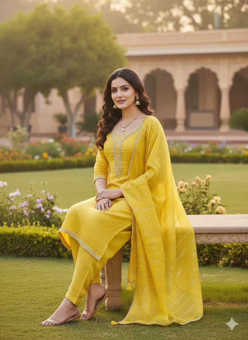 YNF Wholesale Chanderi Soft Embroidery Suits KESH648 1533 | Surat Manufacturer