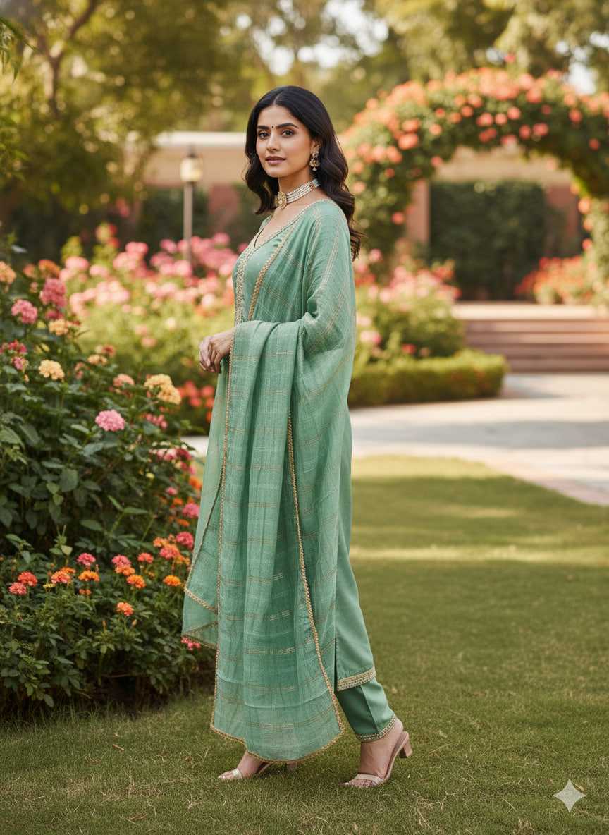YNF Wholesale Chanderi Soft Embroidery Suits KESH648 1533 | Surat Manufacturer