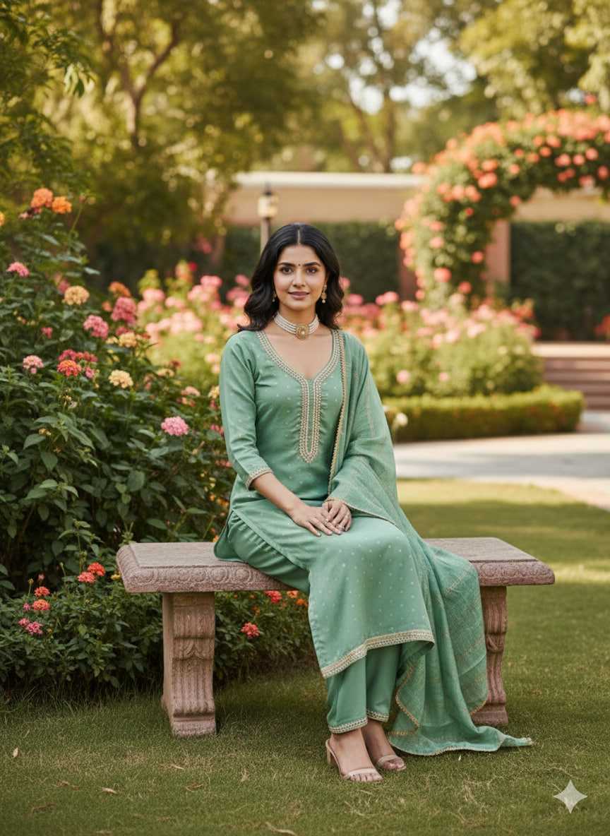 YNF Wholesale Chanderi Soft Embroidery Suits KESH648 1533 | Surat Manufacturer