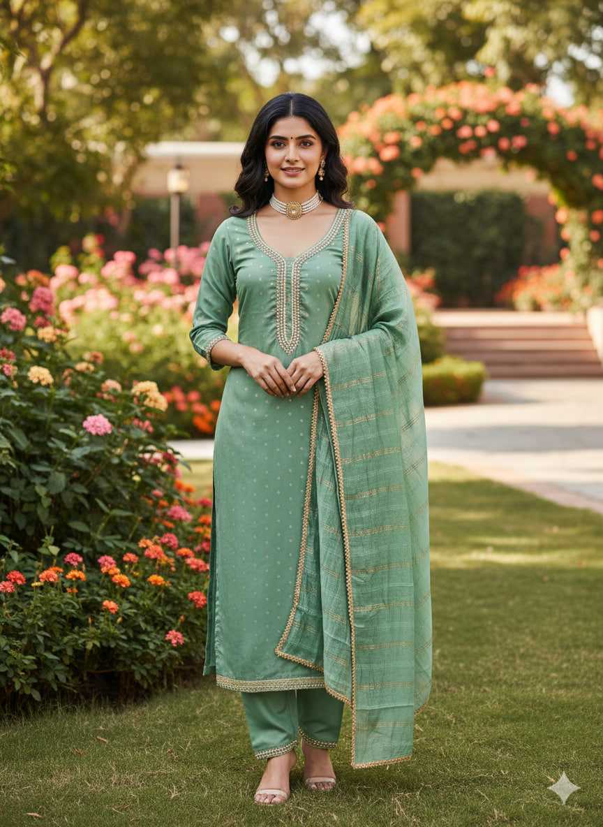 YNF Wholesale Chanderi Soft Embroidery Suits KESH648 1533 | Surat Manufacturer