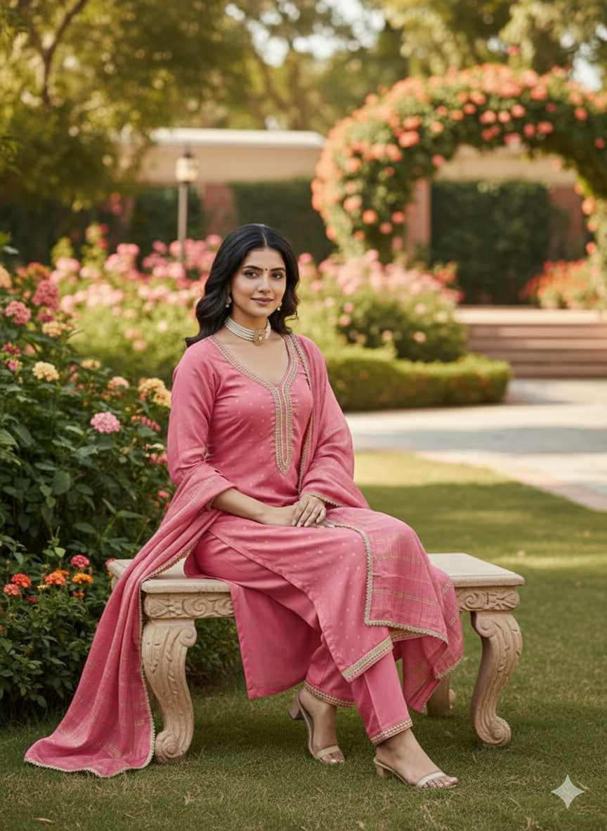 YNF Wholesale Chanderi Soft Embroidery Suits KESH648 1533 | Surat Manufacturer
