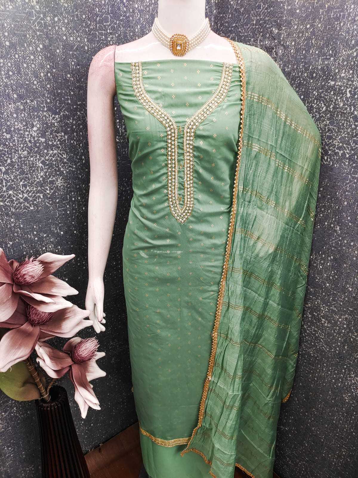 YNF Wholesale Chanderi Soft Embroidery Suits KESH648 1533 | Surat Manufacturer