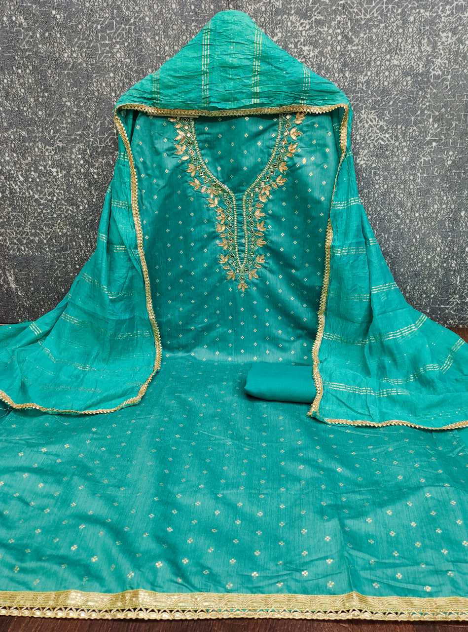 YNF Wholesale Chanderi Soft Embroidery Suits KESH648 1538 | Surat Manufacturer