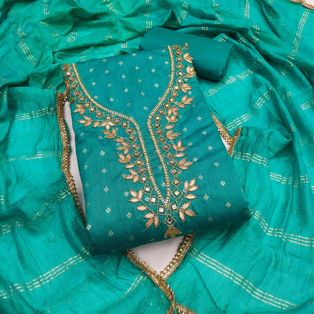 YNF Wholesale Chanderi Soft Embroidery Suits KESH648 1538 | Surat Manufacturer