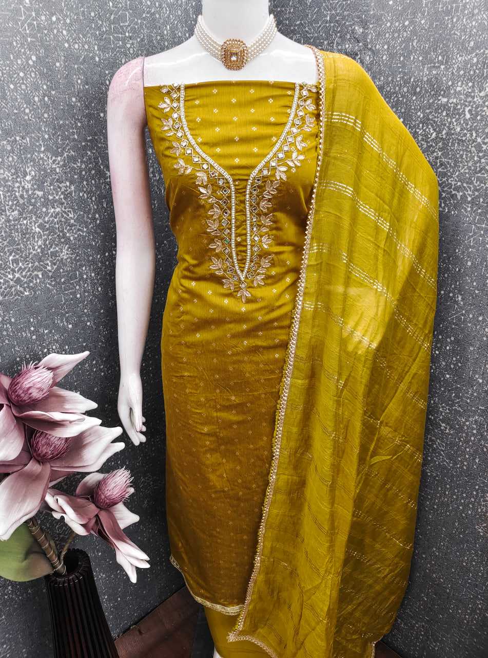 YNF Wholesale Chanderi Soft Embroidery Suits KESH648 1538 | Surat Manufacturer