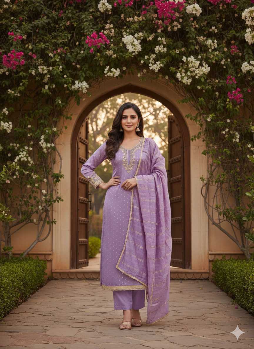 YNF Wholesale Chanderi Soft Embroidery Suits KESH648 1538 | Surat Manufacturer