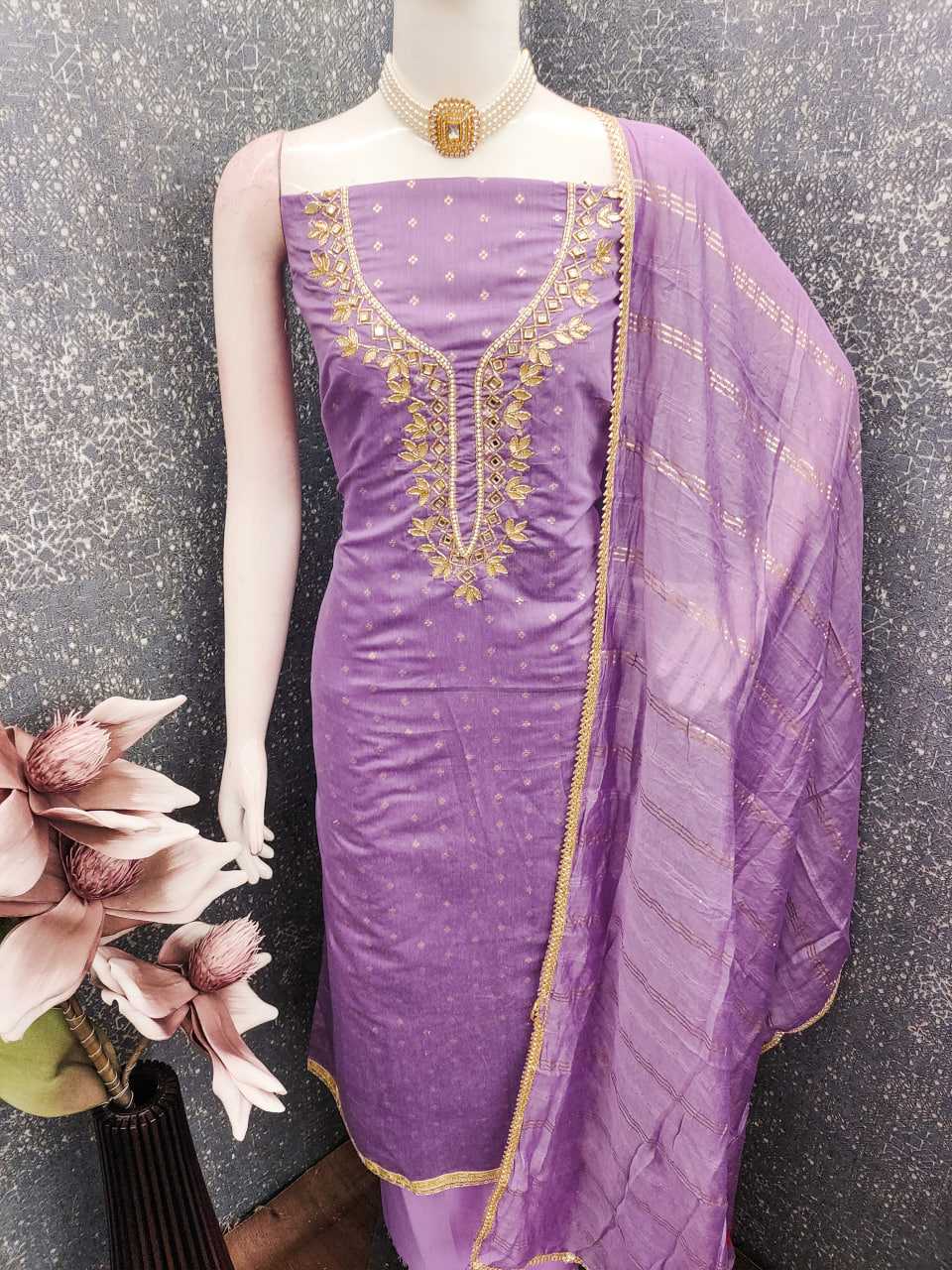 YNF Wholesale Chanderi Soft Embroidery Suits KESH648 1538 | Surat Manufacturer
