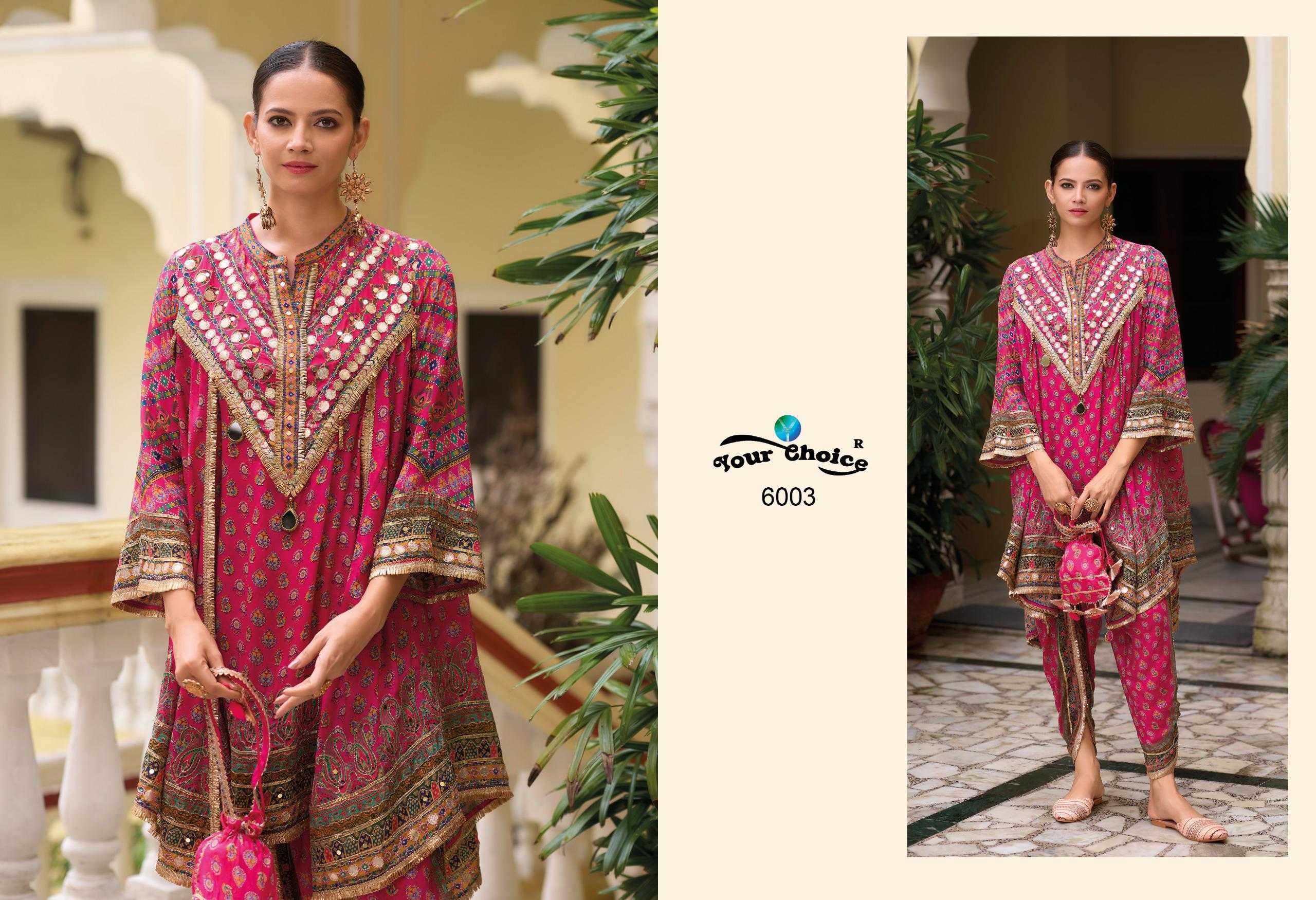 YNF Wholesale Chinon Dhoti Salwar Suit KESH142 KIKO | Surat Manufacturer