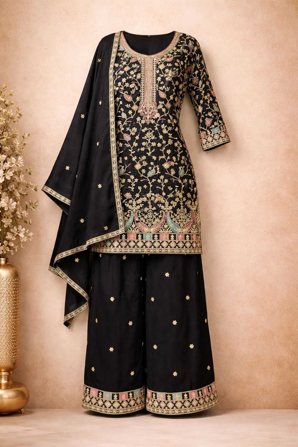 YNF Wholesale Chinon Designer Suits KESH745 5103 | Surat Manufacturer