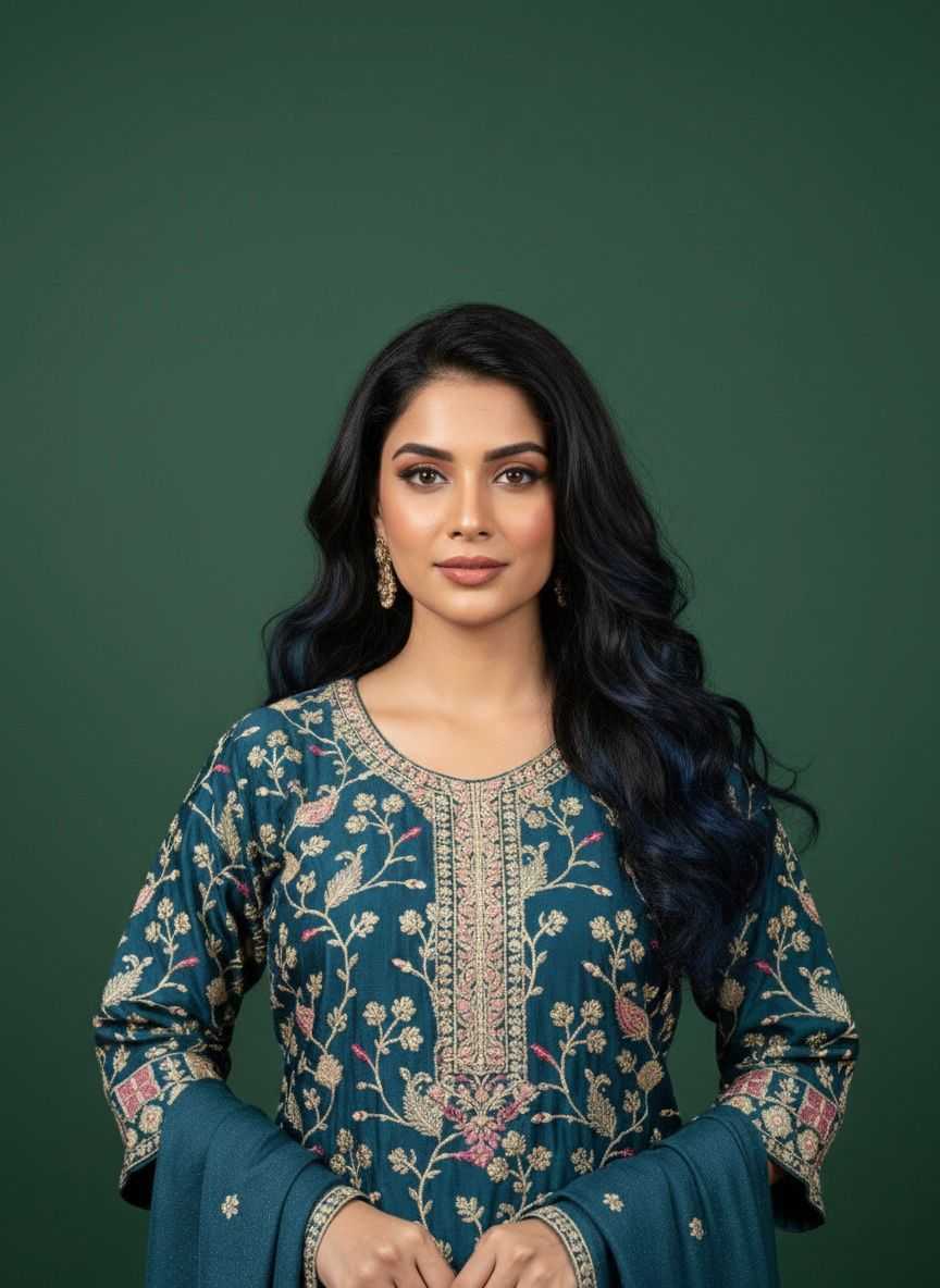 YNF Wholesale Chinon Semi Stitched Suits KESH745 5103 | Surat Manufacturer
