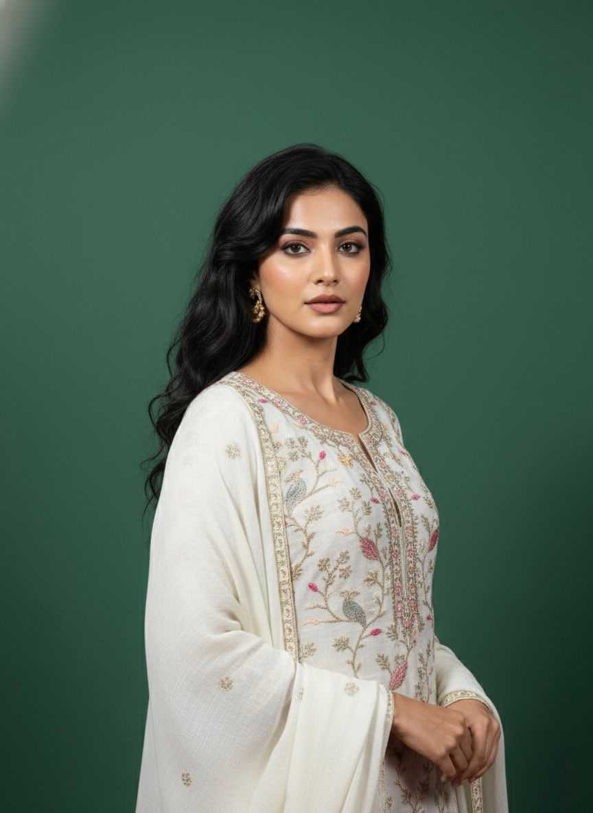 YNF Wholesale Chinon Semi Stitched Suits KESH745 5103 | Surat Manufacturer